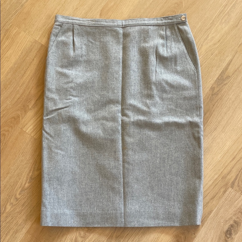 Pendleton Elegant Light Blue Pencil Skirt